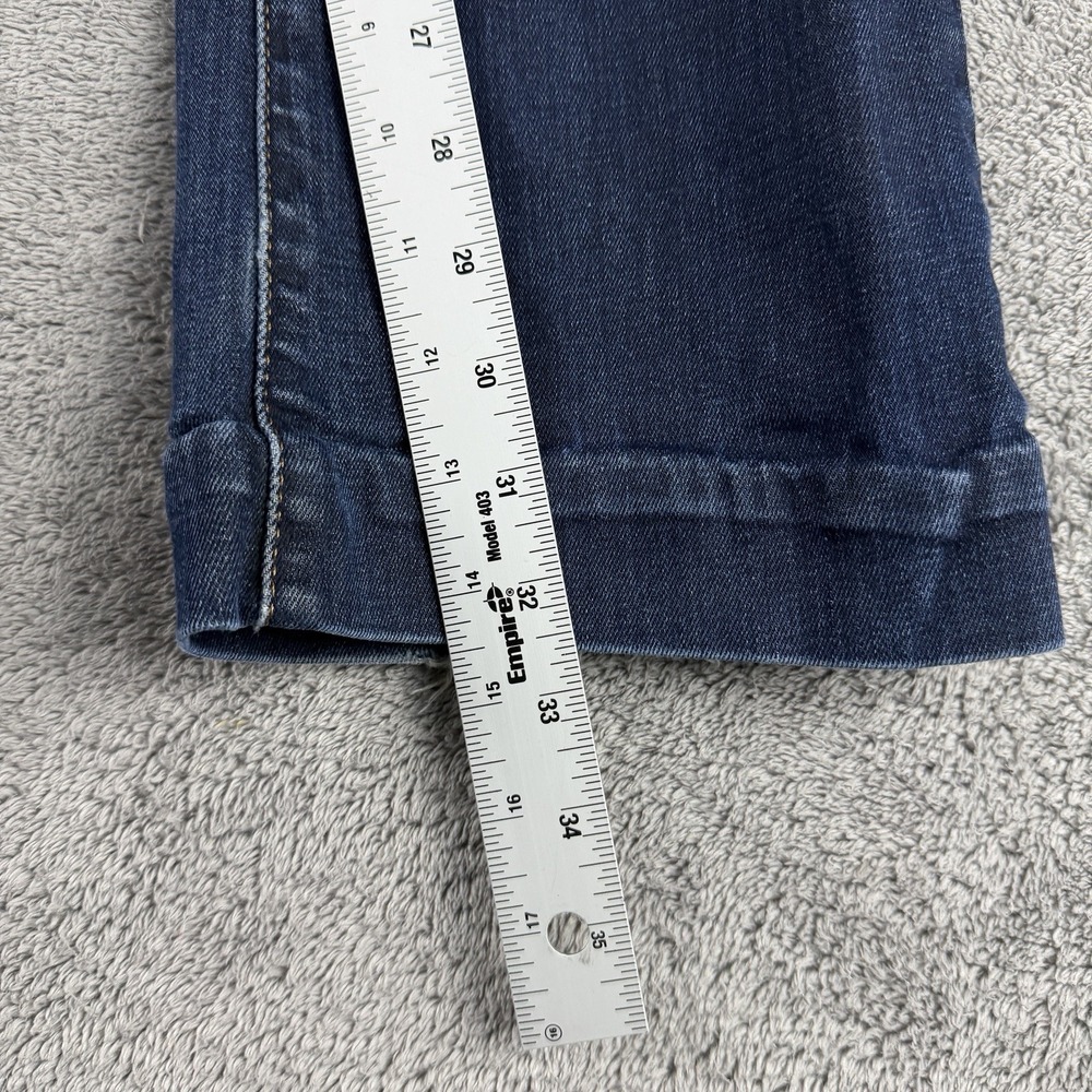 Women’s Dark Blue Bootcut Jeans - Picture 4 of 16